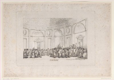 The Bank, January 1792 (reissued) by Thomas Rowlandson