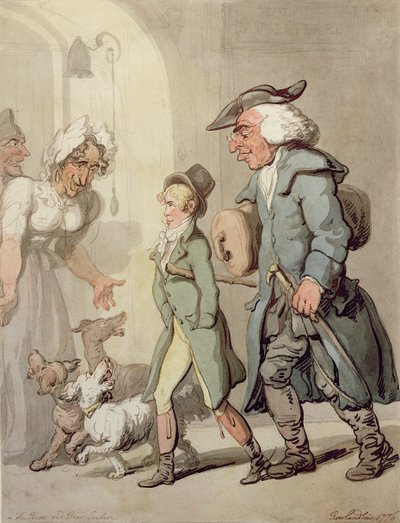 The Bear and Bear Leader - Passing the Hotel d