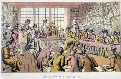 The Doctor at an Auction - in 