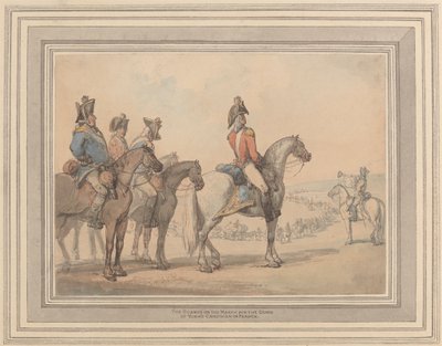 The Guards on the March for the Duke of York