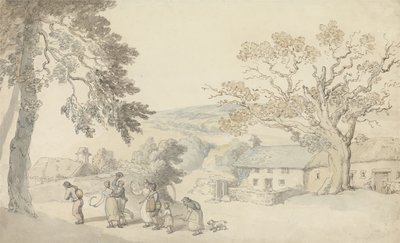 The Harvesters by Thomas Rowlandson