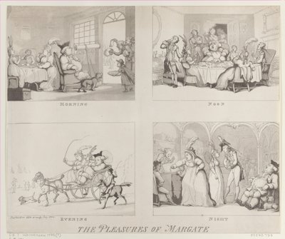 The Pleasures of Margate, July 25, 1800 by Thomas Rowlandson