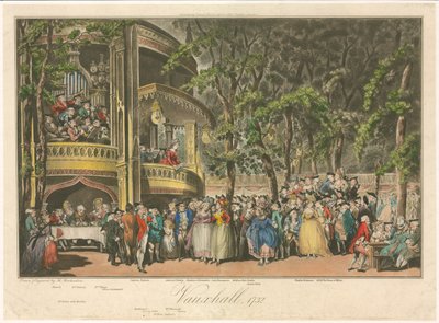 Vauxhall by Thomas Rowlandson