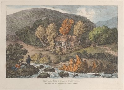View on the River Camel, Cornwall by Thomas Rowlandson