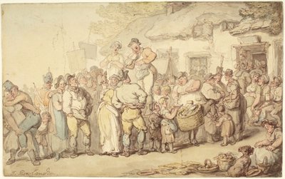 Village Fair by Thomas Rowlandson