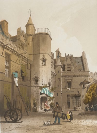 Hotel de Cluny, Paris by Thomas Shotter Boys