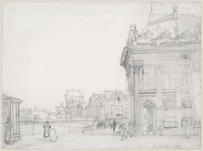 Ile de la Cité from the Institut, Paris by Thomas Shotter Boys