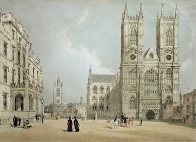Westminster Abbey and Hospital, from 
