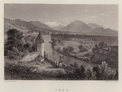 Thun by Thomas Sidney (after) Cooper