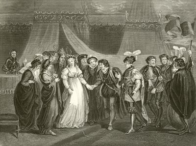 Catherine of France Presented to Henry V of England by Thomas Stothard
