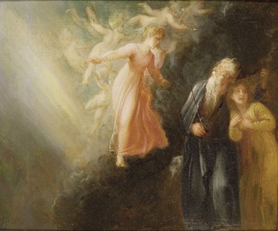 Prospero, Miranda and Ariel, from 