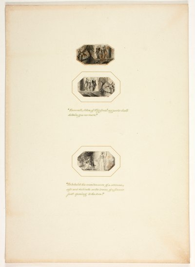 Study for a plate from Telemachus by Thomas Stothard