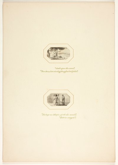 Study for a Plate from The Task by Thomas Stothard
