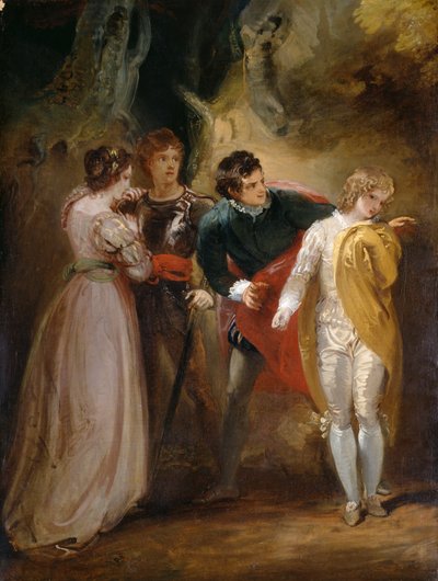 Sylvia and the Outlaws: A Scene from Shakespeare