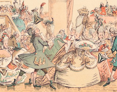 A Court Ball in the Eighteenth Century by Thomas Strong Seccombe
