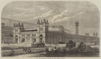 The New High-Level Station at the Crystal Palace by Thomas Sulman