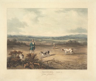 A Set of Four - Shooting: Plate II. Game Found by Thomas Sutherland