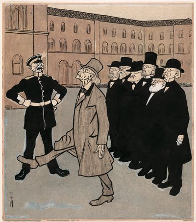 The Freedom of Science; Simplicissimus V/5 by Thomas Theodor Heine