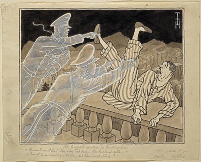 Dead Generals Haunt Berchtesgaden by Thomas Theodor Heine