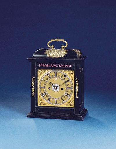 Queen Anne Mounted Striking Bracket Clock with Pull Quarter Repeat, No. 376, c.1705 by Thomas Tompion