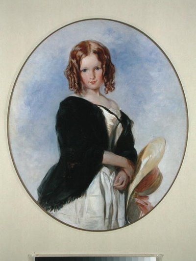 A Portrait Study of a Young Lady by Thomas Uwins