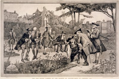 The Old Physic Garden of the Society of Apothecaries at Chelsea by Thomas W Lascelles