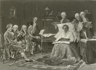 Mozart Singing His Requiem by Thomas W. Shields