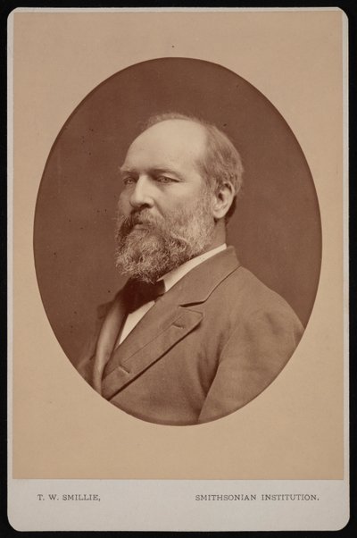 Portrait of James Abram Garfield by Thomas William Smillie