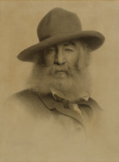 Walt Whitman by Thomas Wilmer Dewing