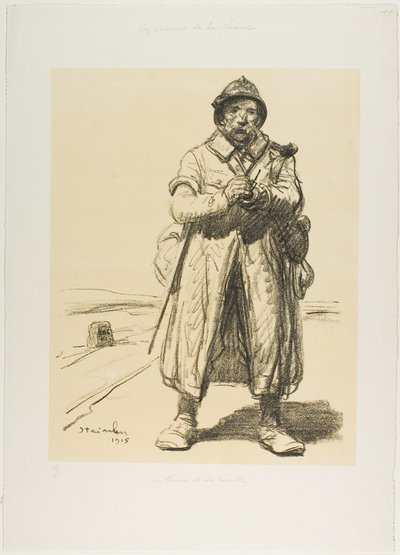 A Veteran of the Old Guard by Théophile Alexandre Pierre Steinlen