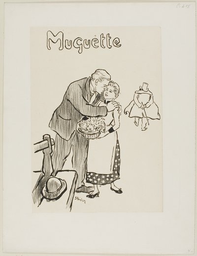Muguette by Théophile Alexandre Pierre Steinlen