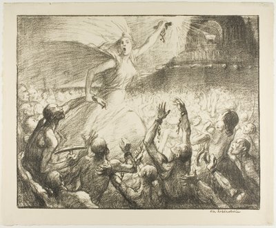 The Liberator by Théophile Alexandre Pierre Steinlen