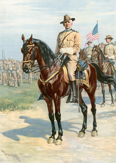 Major-General Wesley Merritt, U. S. A. by Thure de Thulstrup
