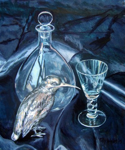 Still Life with Silver Kingfisher, 2018 by Tilly Willis