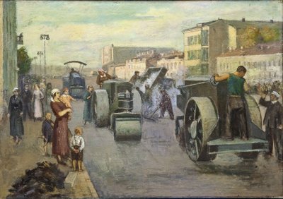 The Reconstruction of Moscow by Timofei Ermilovich Pustovalov