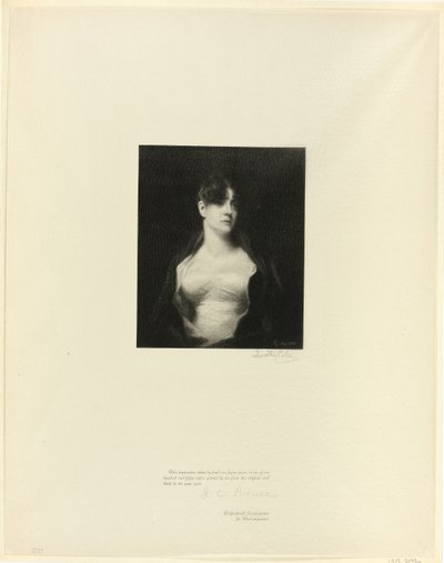 Mrs. R. Scott Moncrieff, from Old English Masters by Timothy Cole