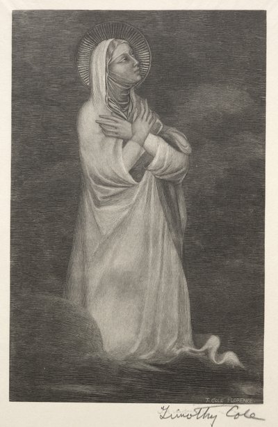 Old Italian Masters: Figure of the Virgin by Timothy Cole