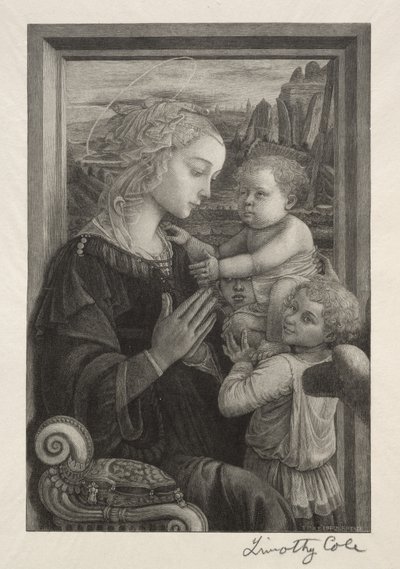 Old Italian Masters: The Virgin Adoring the Infant Christ by Timothy Cole