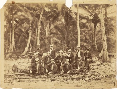Lieutenant Commander Thomas O. Slefridge and Members of the Darién Expedition, Isthmus of Darién (Panama) by Timothy H. OSullivan