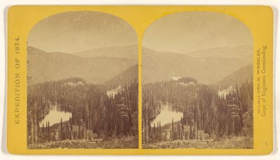 Lost Lakes, head of Conejos Canyon, Colorado, in the Sierra San Juan range, near divide between Conejos and South Fork... by Timothy H. O