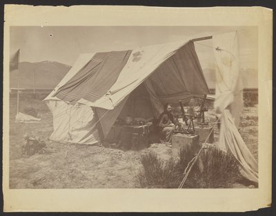 Mr. J. Terrey Gardner as U.S. Grant, 40th Parallel, Ruby Valley, Nevada by Timothy H. OSullivan