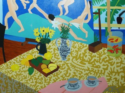 Tea with Matisse, 2014 by Timothy Nathan Joel