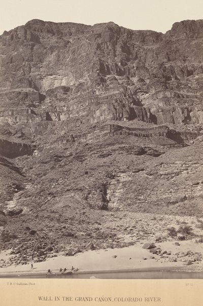 Wall in the Grand Canyon, Colorado River by Timothy O