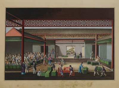 Weighing and Purchasing Tea by Tinqua