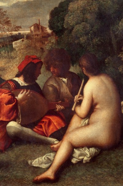 The Band Concert (detail) by Titian (c.1488 1576) (attr. to)