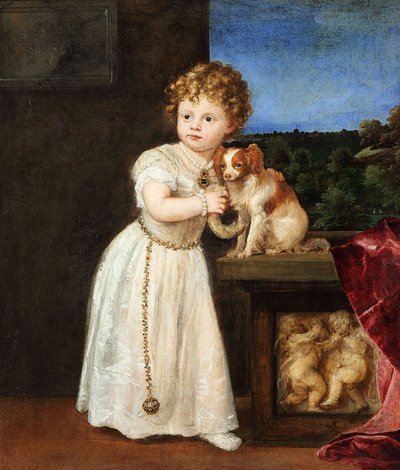 Portrait of Clarissa Strozzi by Titian