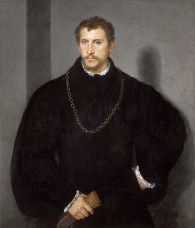 Portrait of a Young Englishman by Tiziano Vecelli