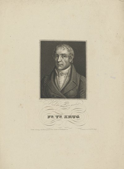 Portrait of Wilhelm Traugott Krug by Tobias Falcke