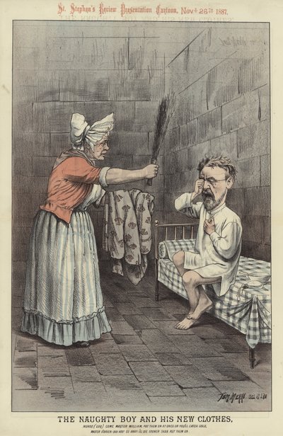 The Naughty Boy and His New Clothes by Tom Merry
