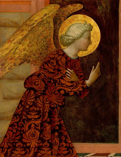 The Archangel Gabriel, c.1430 by Tommaso Masolino da Panicale
